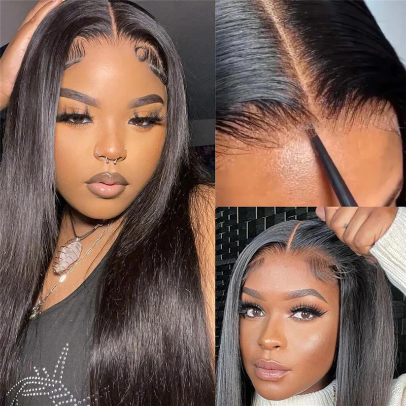 Ms Lula Wear Go Straight Glueless 5x5 HD Lace Closure Wig - 图片 3
